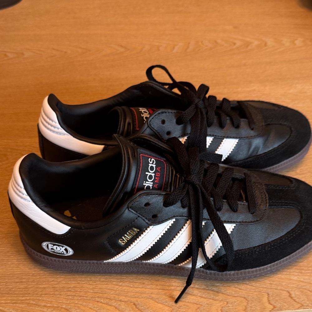 adidas Black and White Samba Sneakers